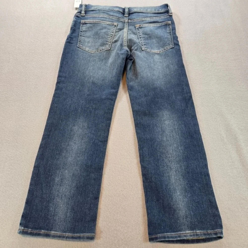 Gap Kids Jeans Boys‎ 8 Husky Blue Original Straight Adjustable Waist NEW